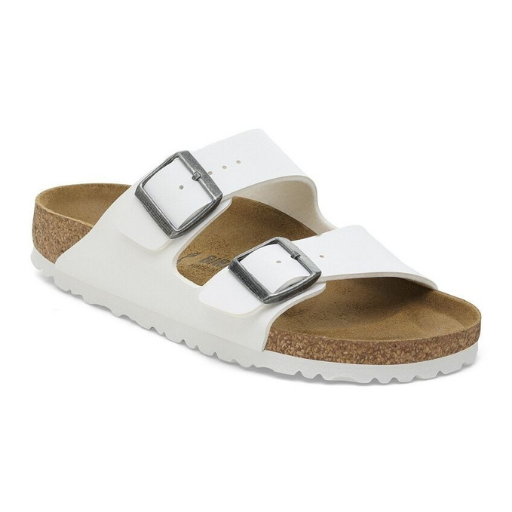 Sandale à deux brides en cuir